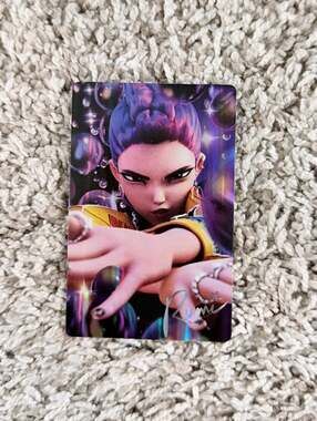 K-POP Demon Hunters McDonald's Rumi Trading Card NEW and packed in a sleeve!